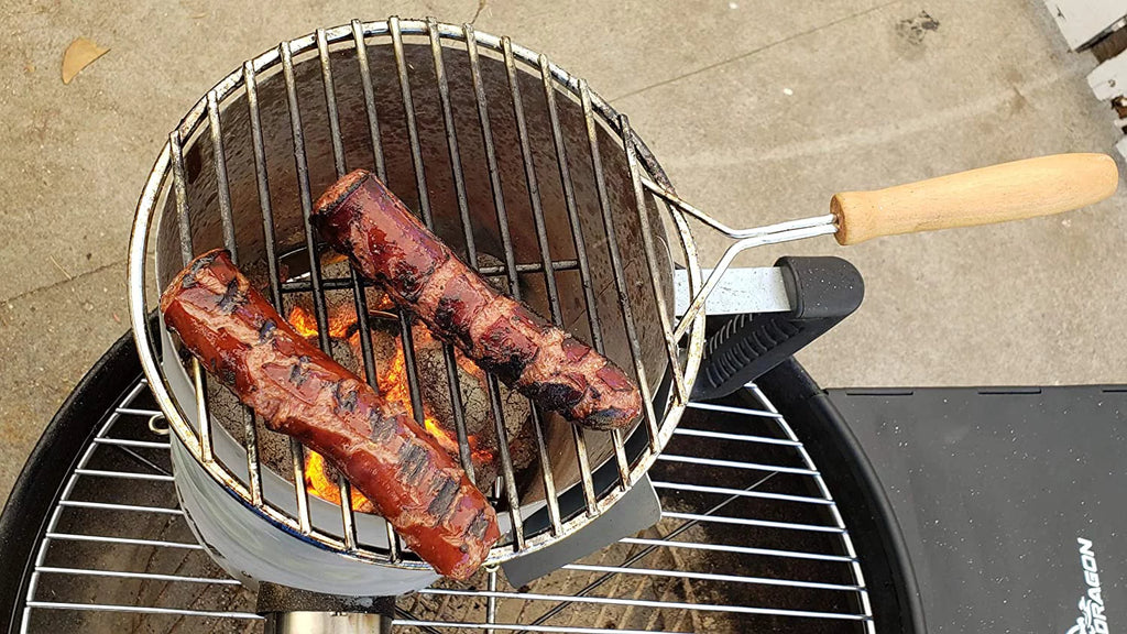 Cooking Grate with Solid Wood Handle M658