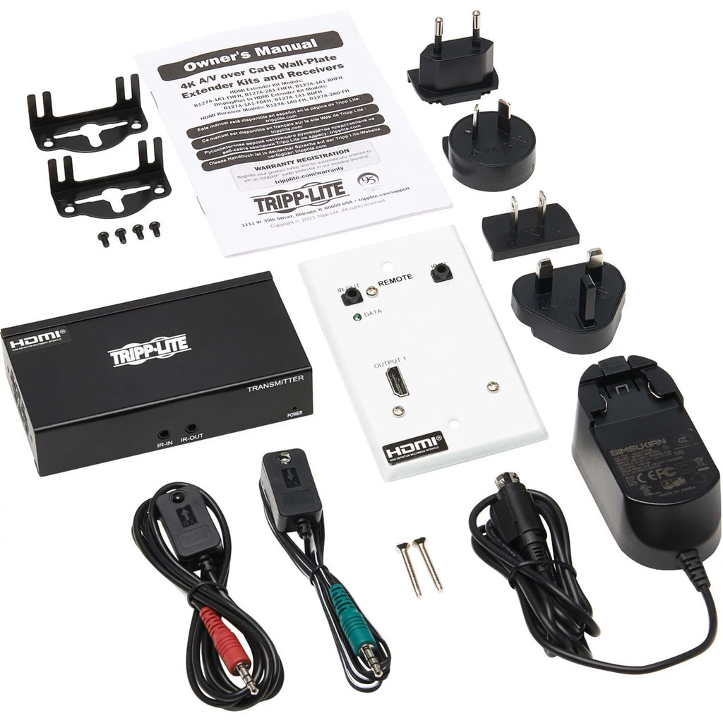HDMI Over Cat6 Extender Kit, 4k 60 Hz, 230 Ft E9952