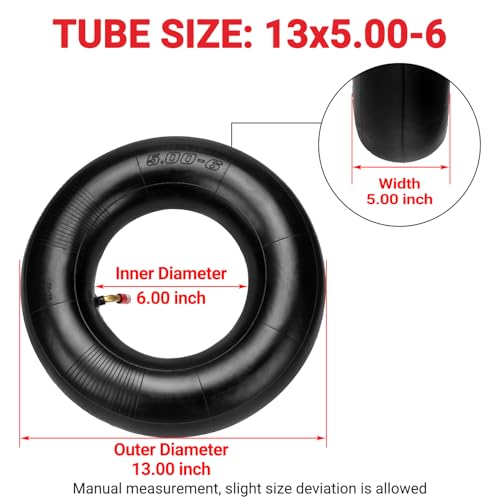 4 Pack 13x5.00-6 Tire Tube Kit E96085