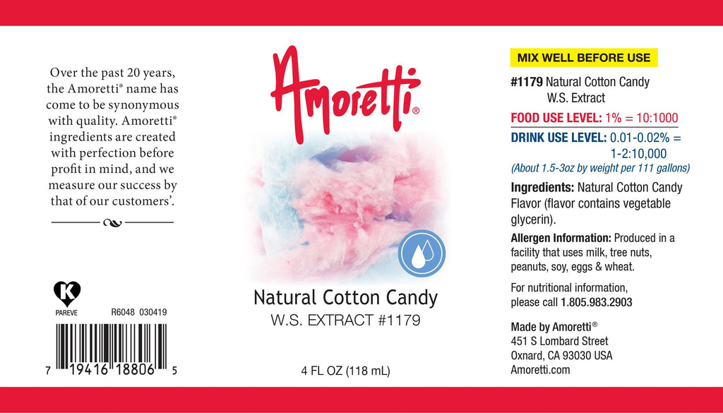 Cotton Candy Extract Water Soluble 8 lbs I312