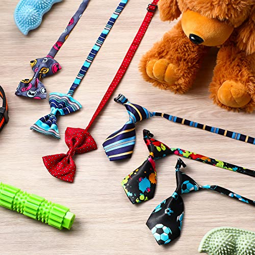 Adjustable Dog Bow Ties Set 70 Pieces N528