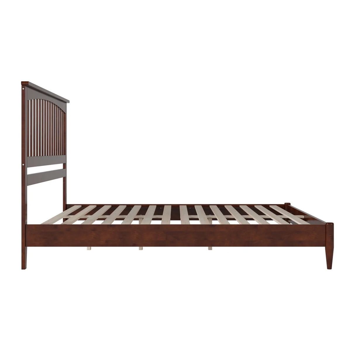 King Solid Wood Low Profile Platform Bed K312