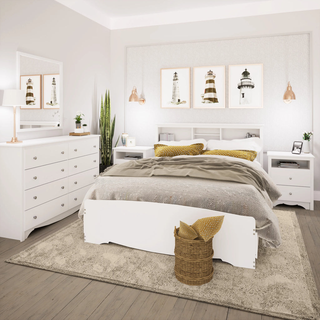 Black 8 Drawer Dresser V570