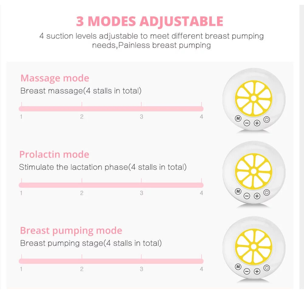 Portable Electric Double Breast Pump J73038