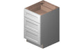 White 3 Drawers Base Cabinet X922241