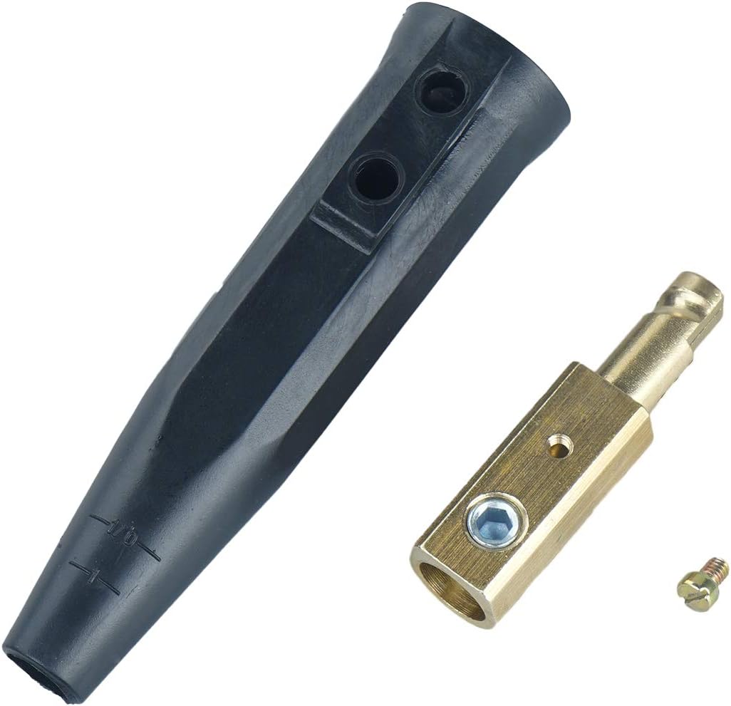 Welding Cable Quick Connector Set Male&Female Pack of 2 B506991