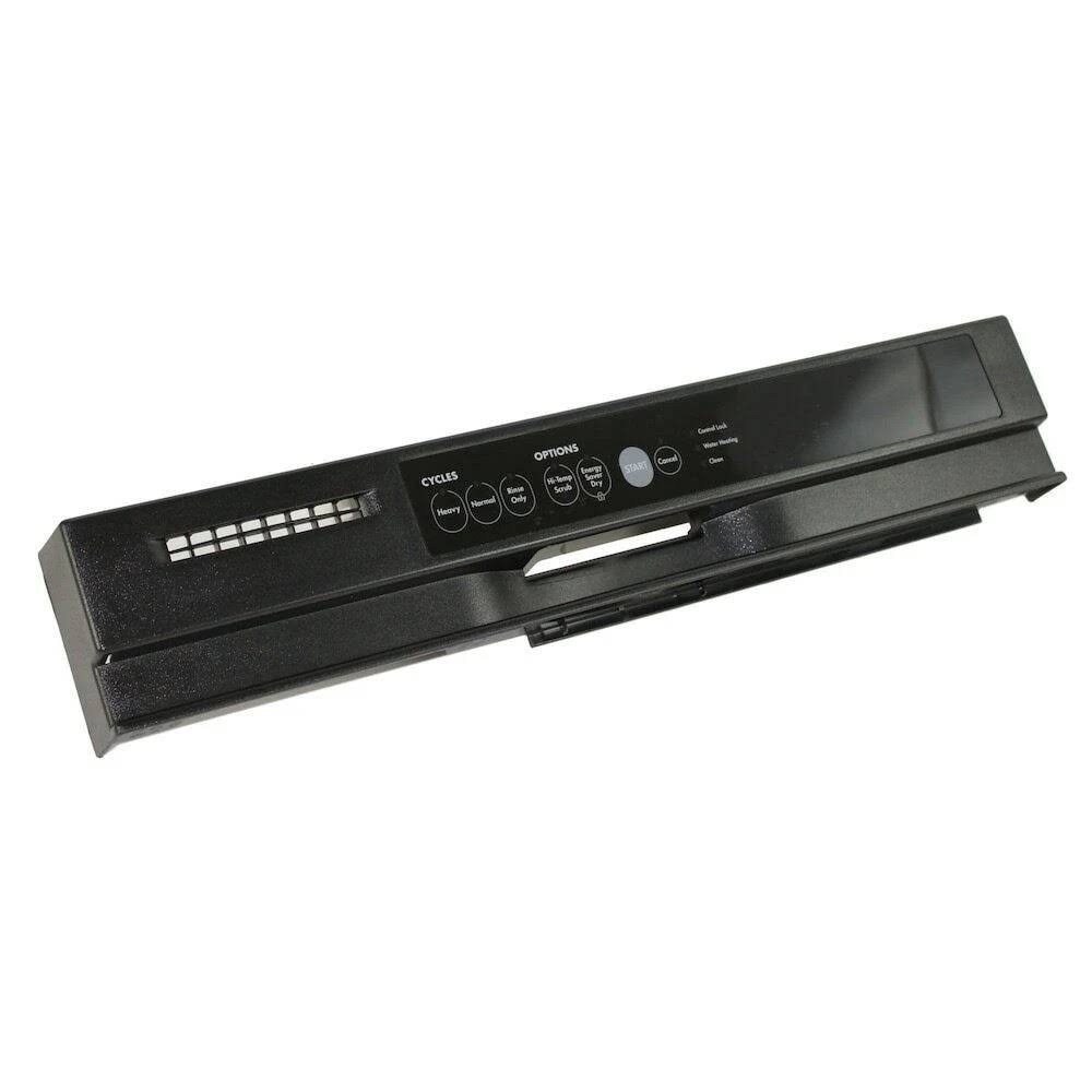 Black Dishwasher Control Panel H903