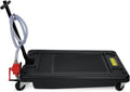 17 Gallon Low Profile Oil Drain Pan with Hose C80286