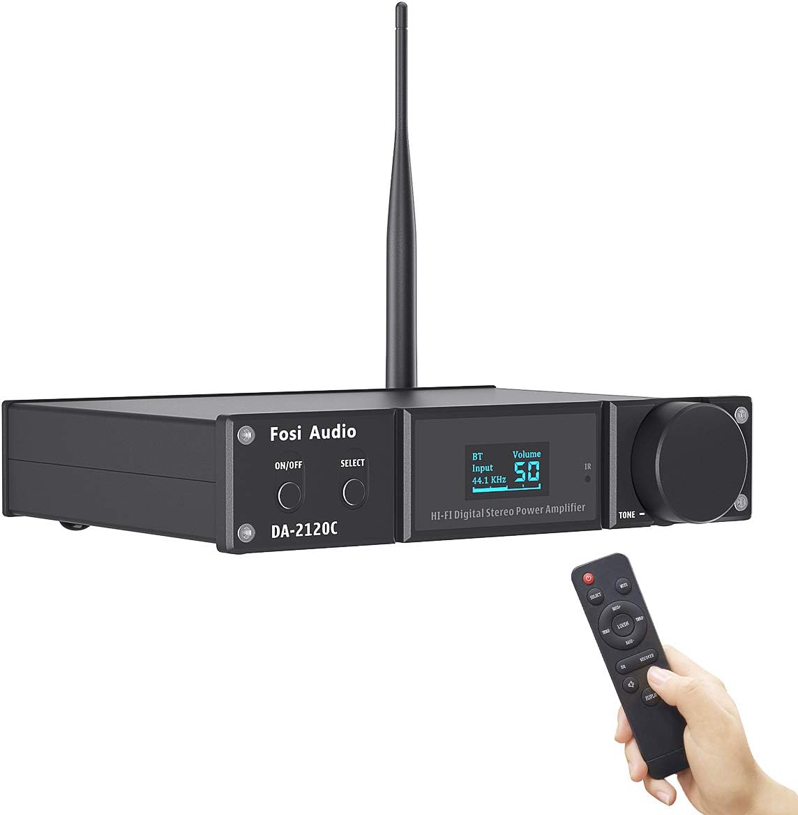 Bluetooth 5.0 Stereo Hi-Fi 2.1 Channel Amplifier M2325