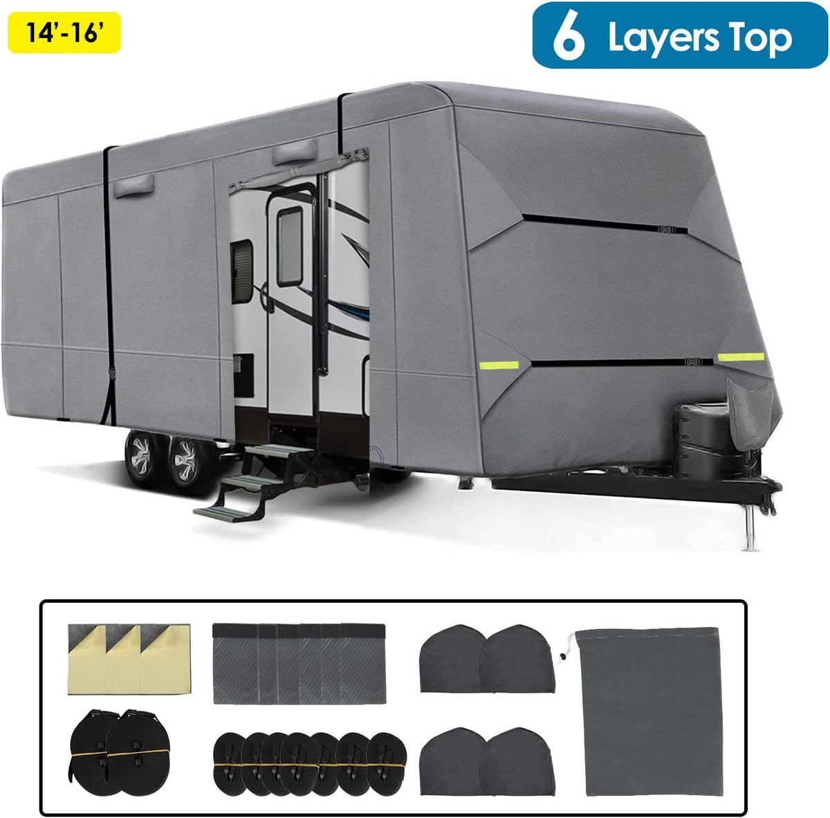 6 Layers Travel Trailer Cover G42697