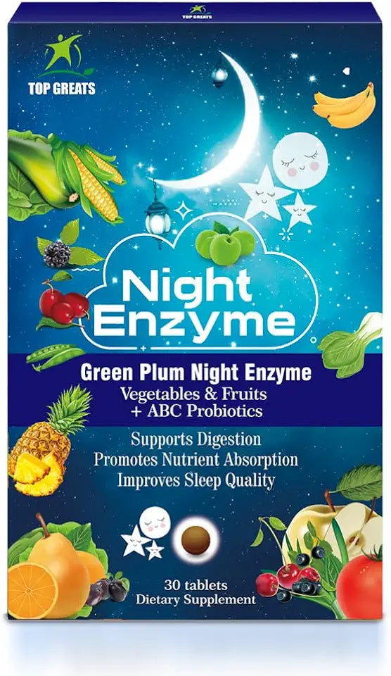 Digestive Enzymes with Probiotics 60 Tablets J36851