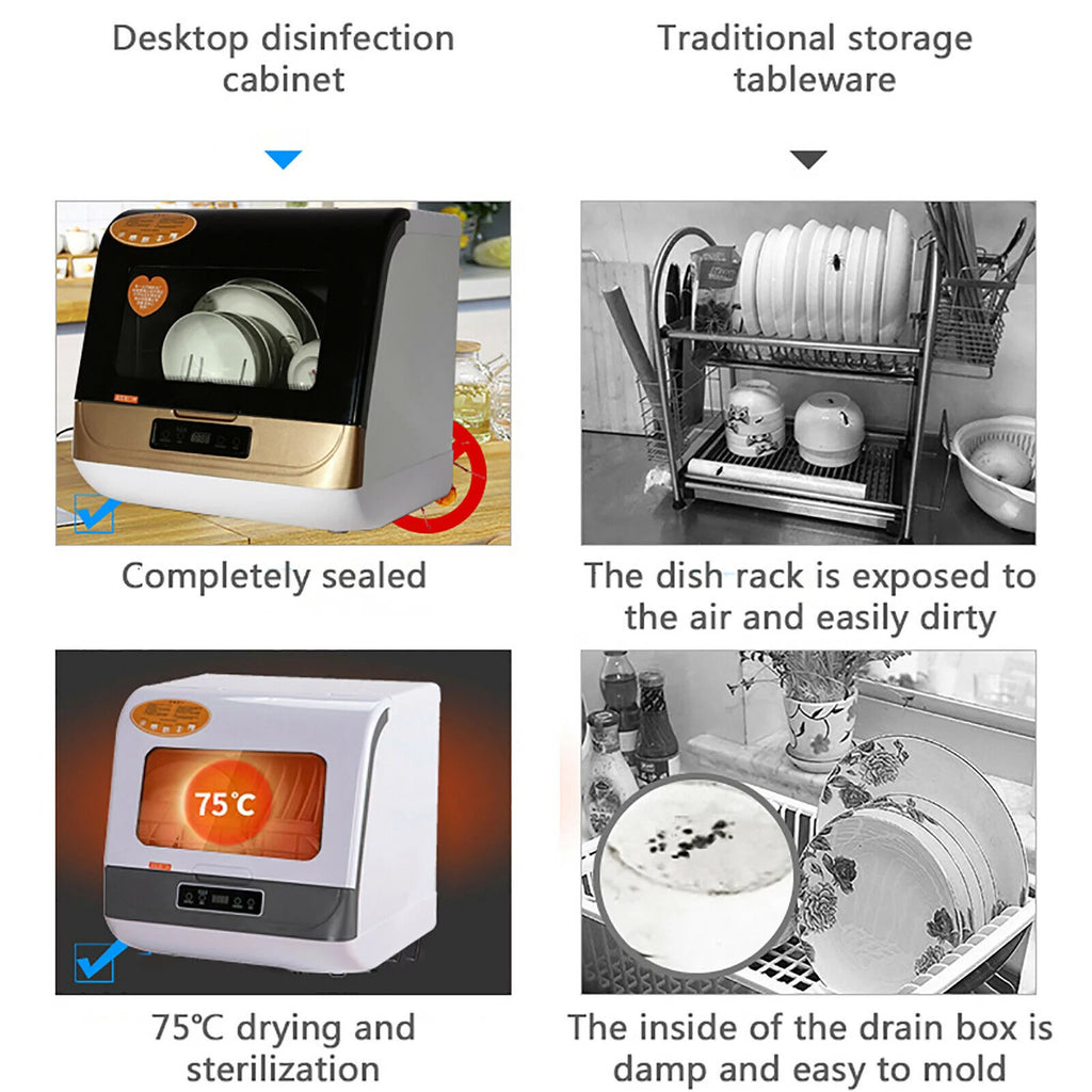 Portable Countertop Dishwasher F960