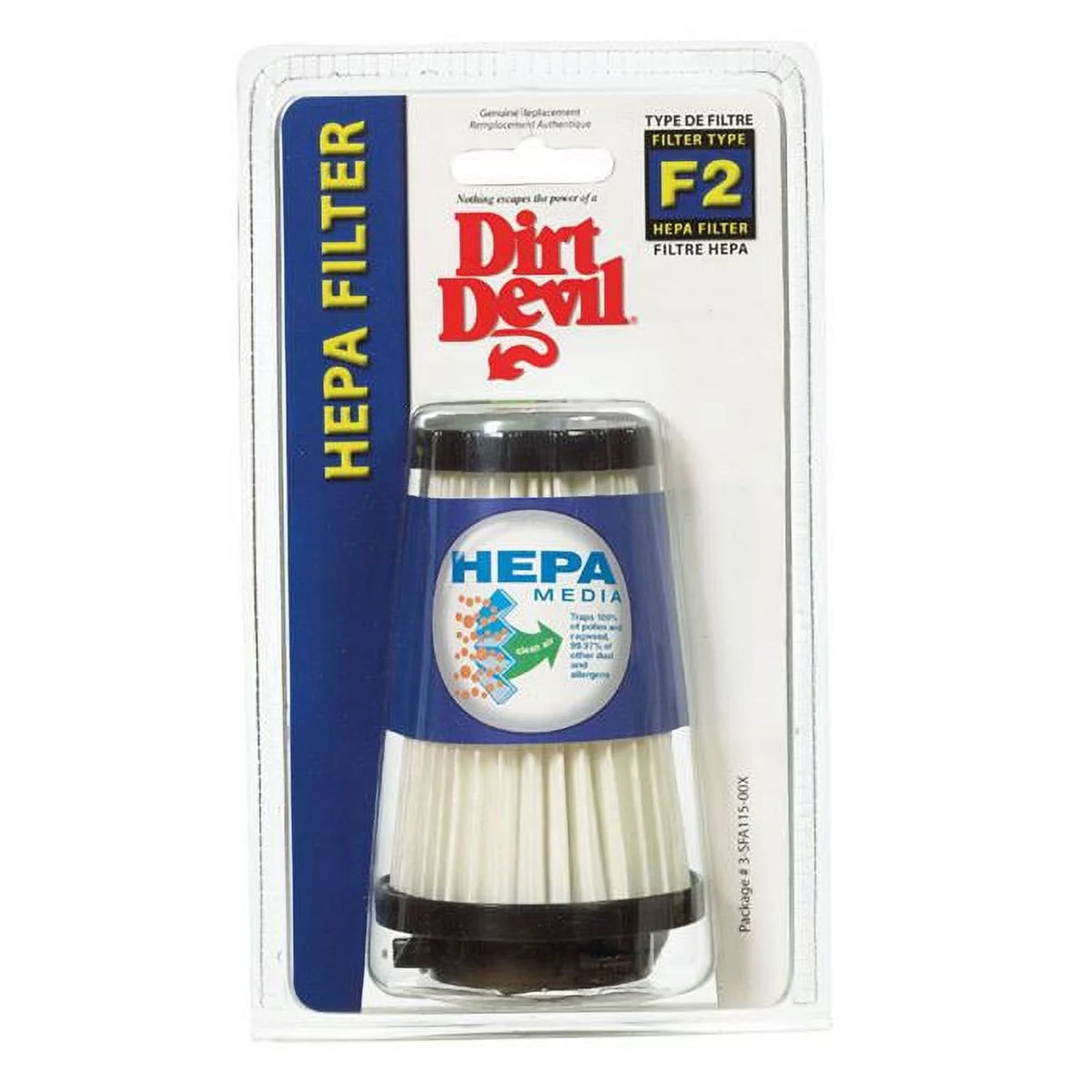 Replacement Vacuum HEPA Filter U39451