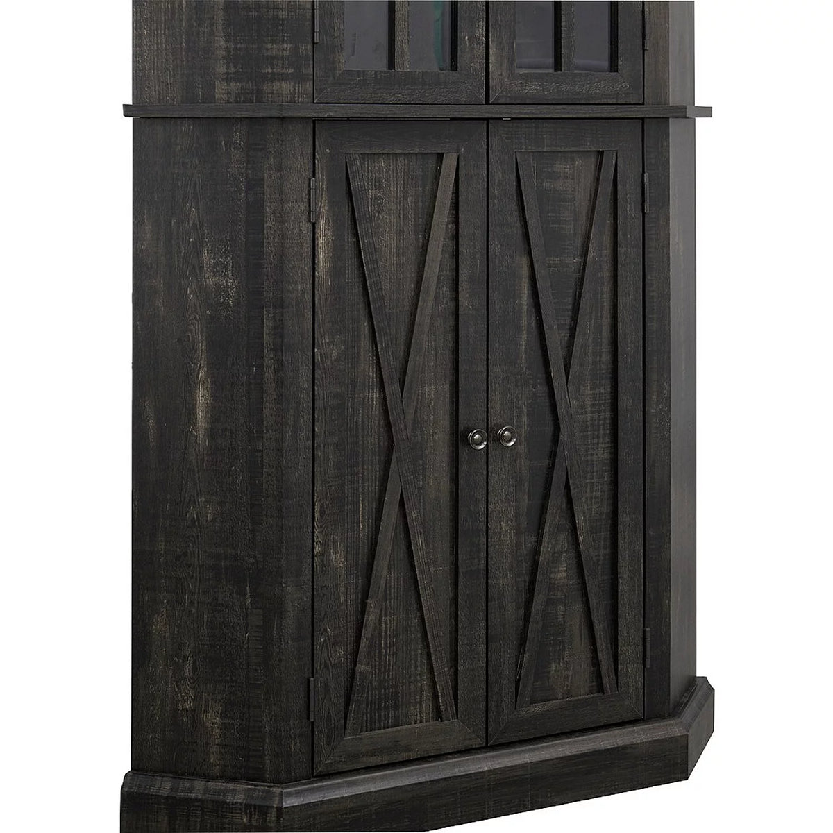 Charcoal Corner Cabinet C194