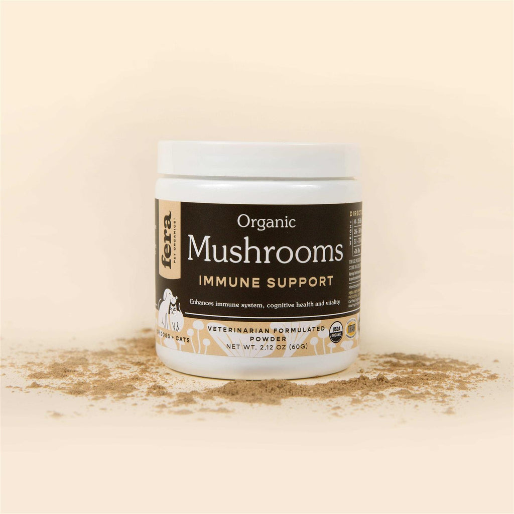 USDA Organic Mushrooms Immune Support for Dogs & Cats F533671