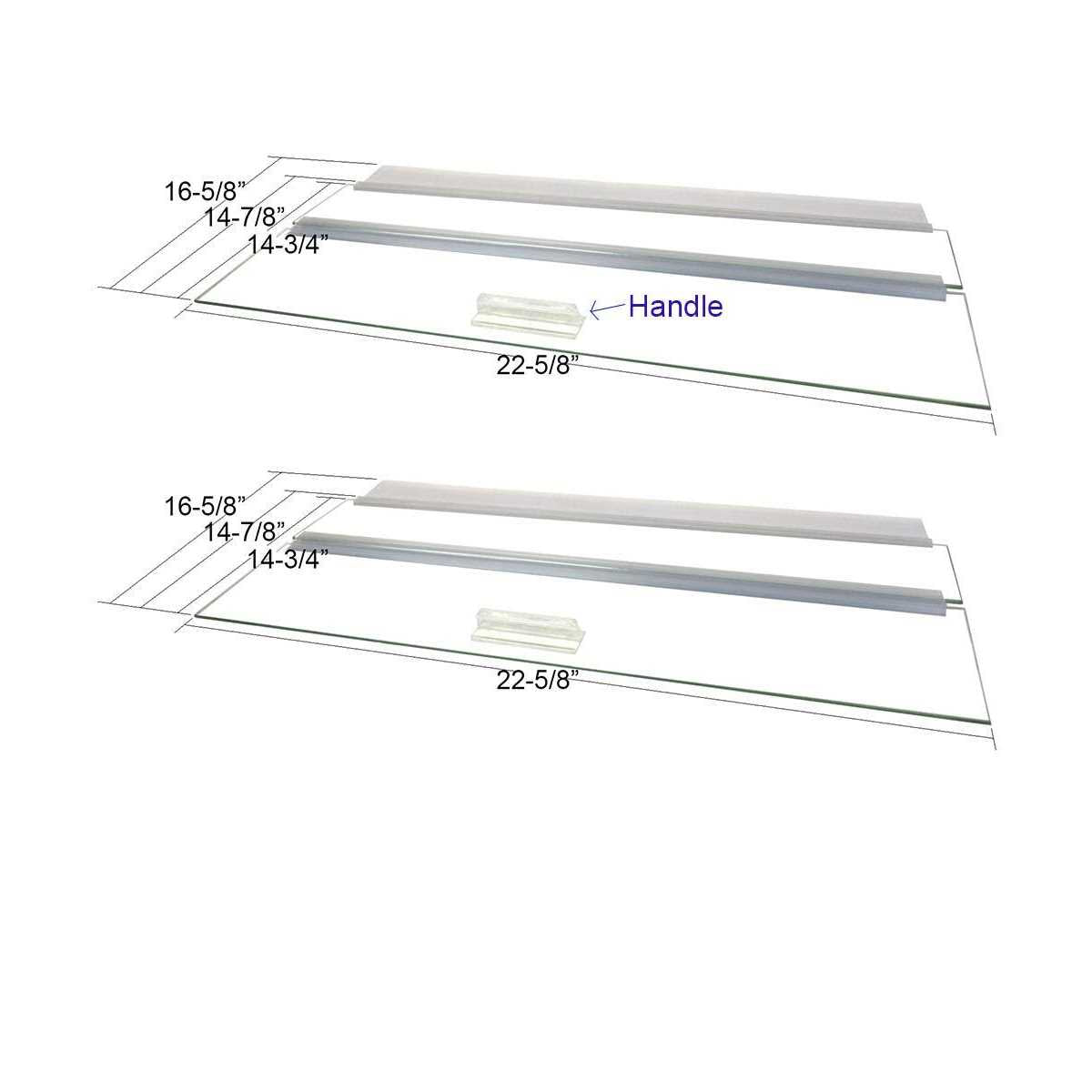 Blue Spotted Glass Canopy for Aquariums R55736
