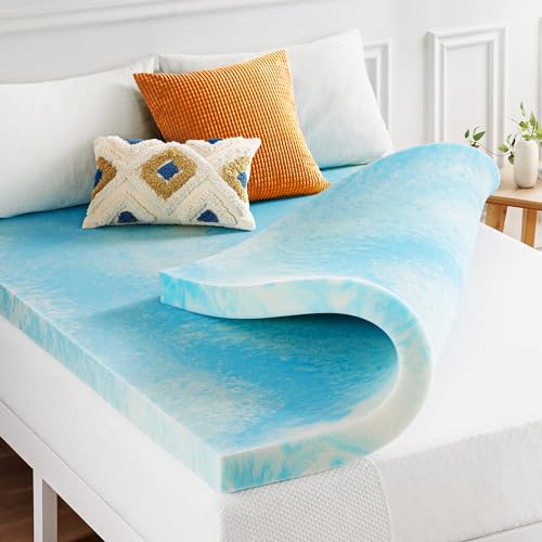 2 Inch Gel Memory Foam Mattress Topper, Full R68661