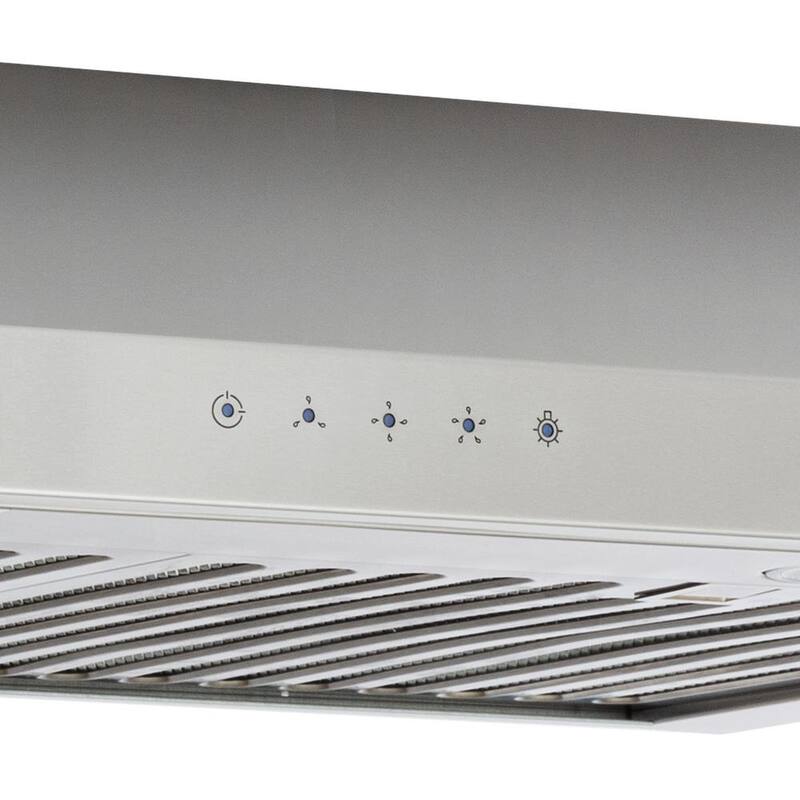 36 in. 340 CFM Convertible Under Cabinet Range Hood in Stainless Steel R2330