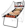 2 Player Fold and Assemble Basketball Game with Polycarbonate Backboard and LED Scoring L705