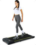 Portable Under Desk Treadmill with Remote Control, Grey X556