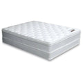 White Full Quilted Euro Top Fabric Mattress H8106