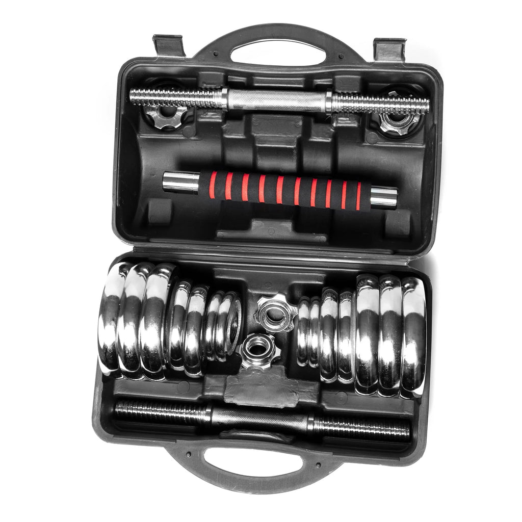 Adjustable Dumbbell Set 77lbs X4183