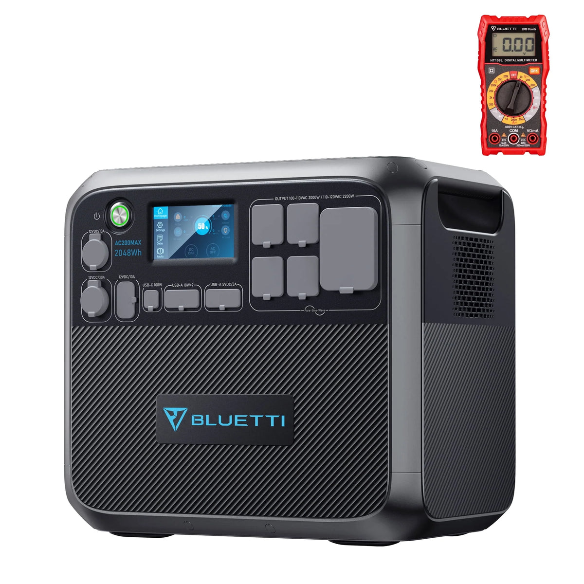 2048Wh 2400W Portable Generator C963