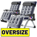 Oversized Zero Gravity Chairs Set of 2 K65125