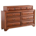 10 Drawer Oak Dresser X59112