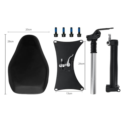 Adjustable Electric Scooter Seat with Shock Absorbers A39377