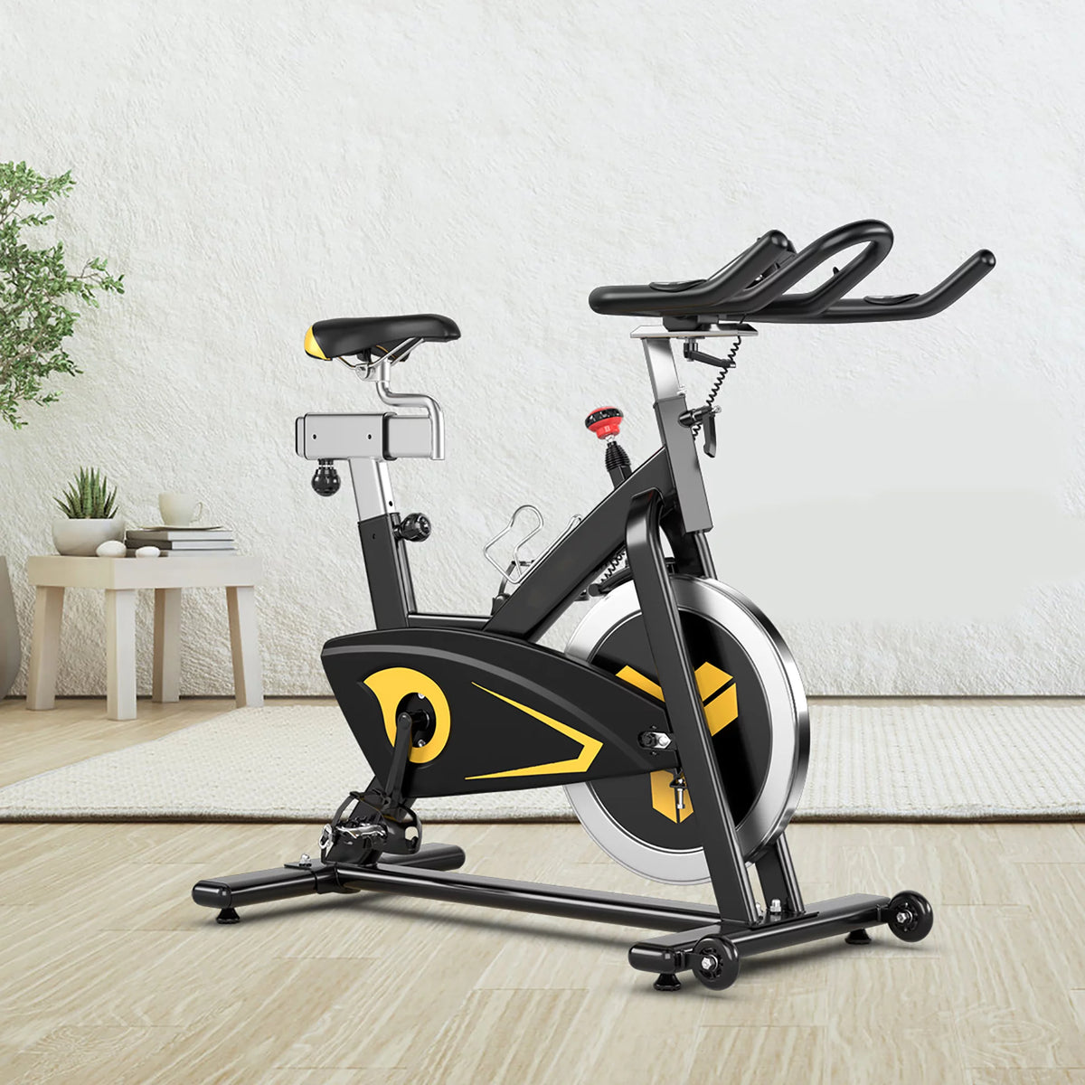 Indoor Cycling Bike Magnetic Exercise Bike Belt Drive R283373