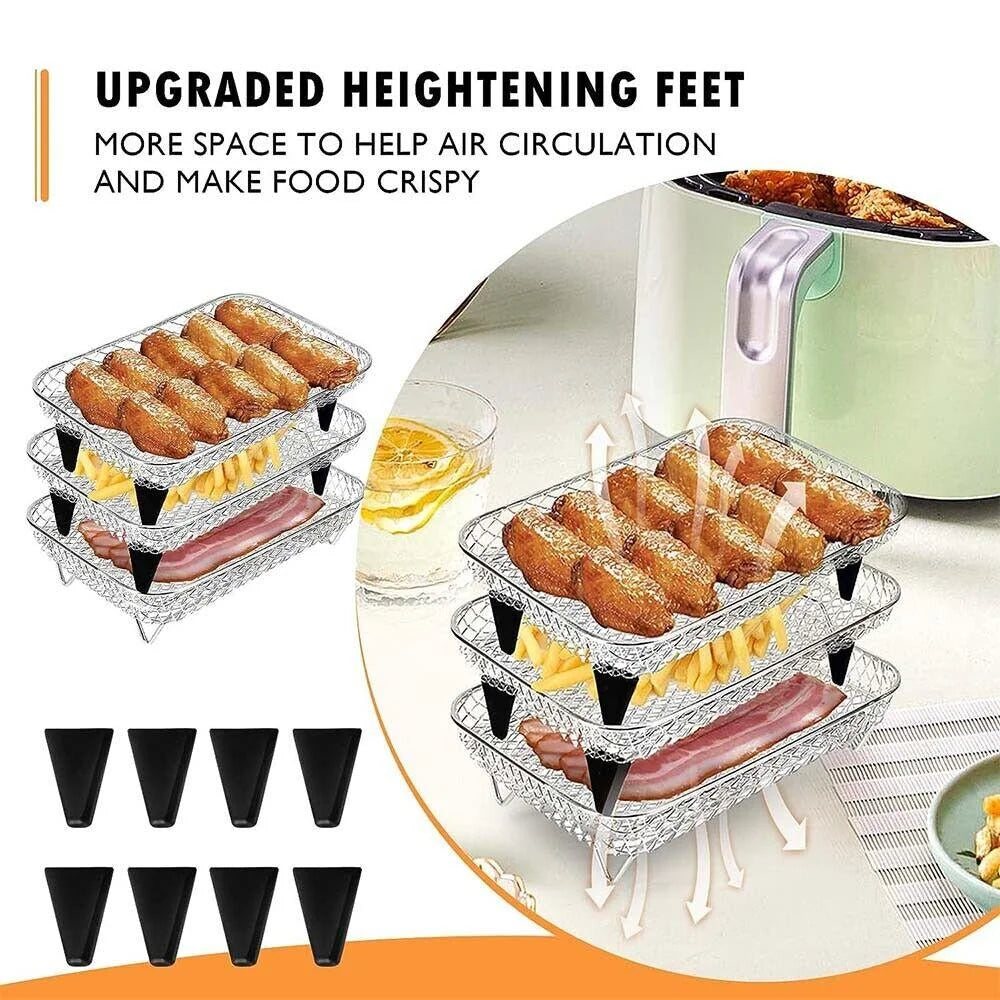 Stainless Steel Air Fryer Rack & Accessories A102506