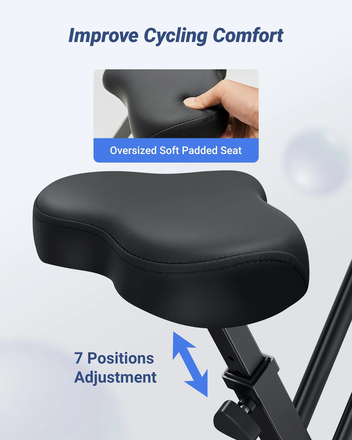 Stationary Exercise Bike Magnetic Bluetooth T137