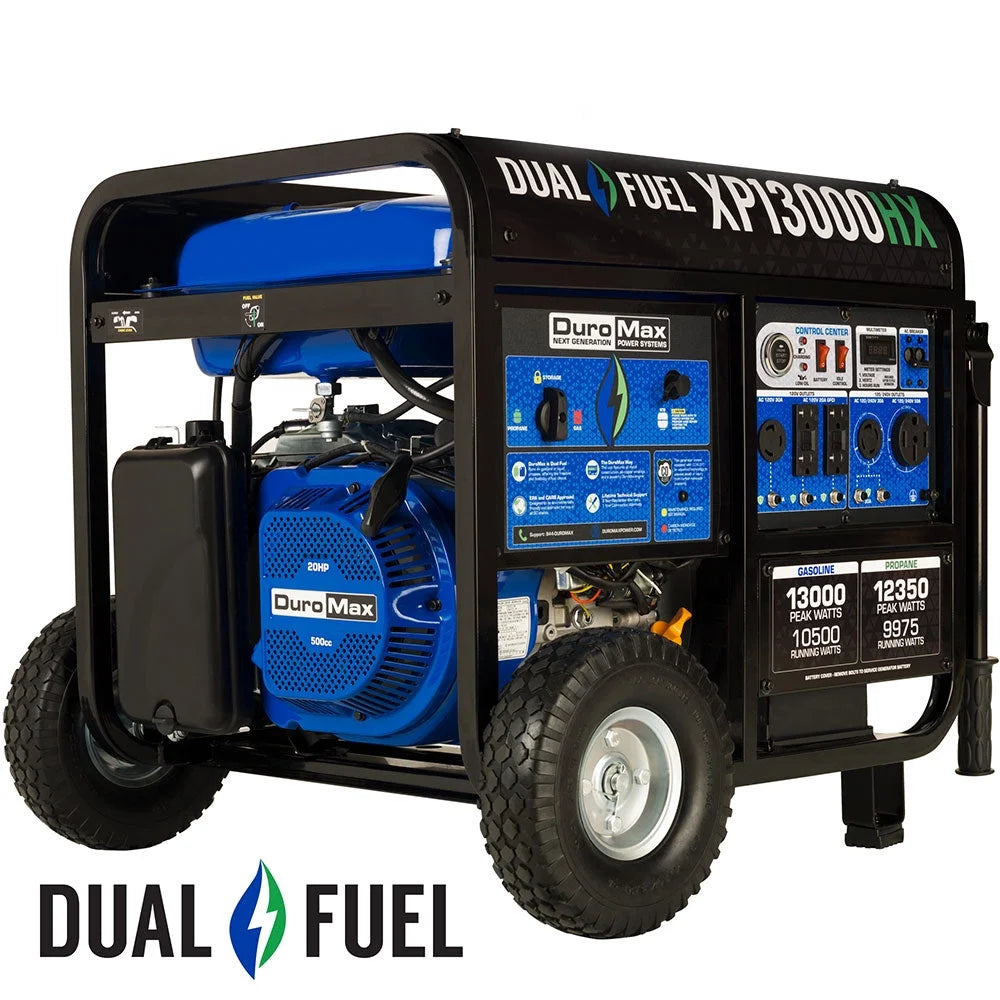 13,000 Watt Dual Fuel Portable Generator S224