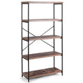Wide Standing Storage Shelf Bookcase L230345