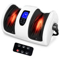 Foot Massager Machine with High-Intensity Rollers Pearl White W784