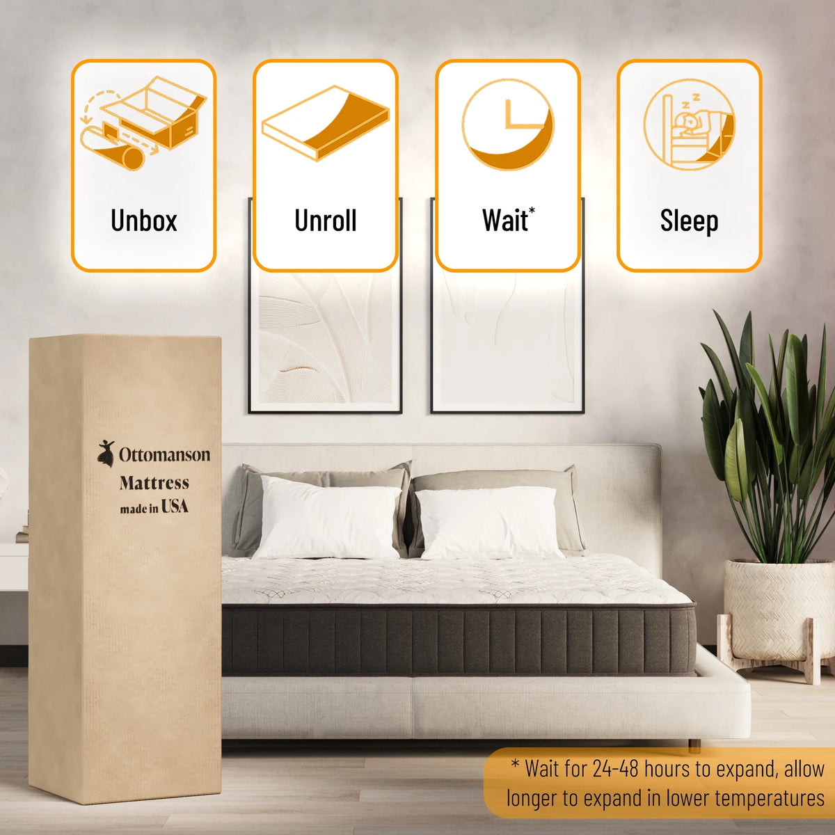 Twin Firm Tight Top Hybrid Mattress R67542