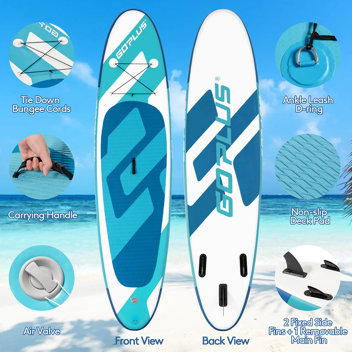 11ft Inflatable Stand Up Paddle Board M424699