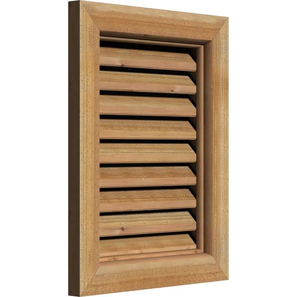 Unfinished Functional Vertical Gable Vent H713