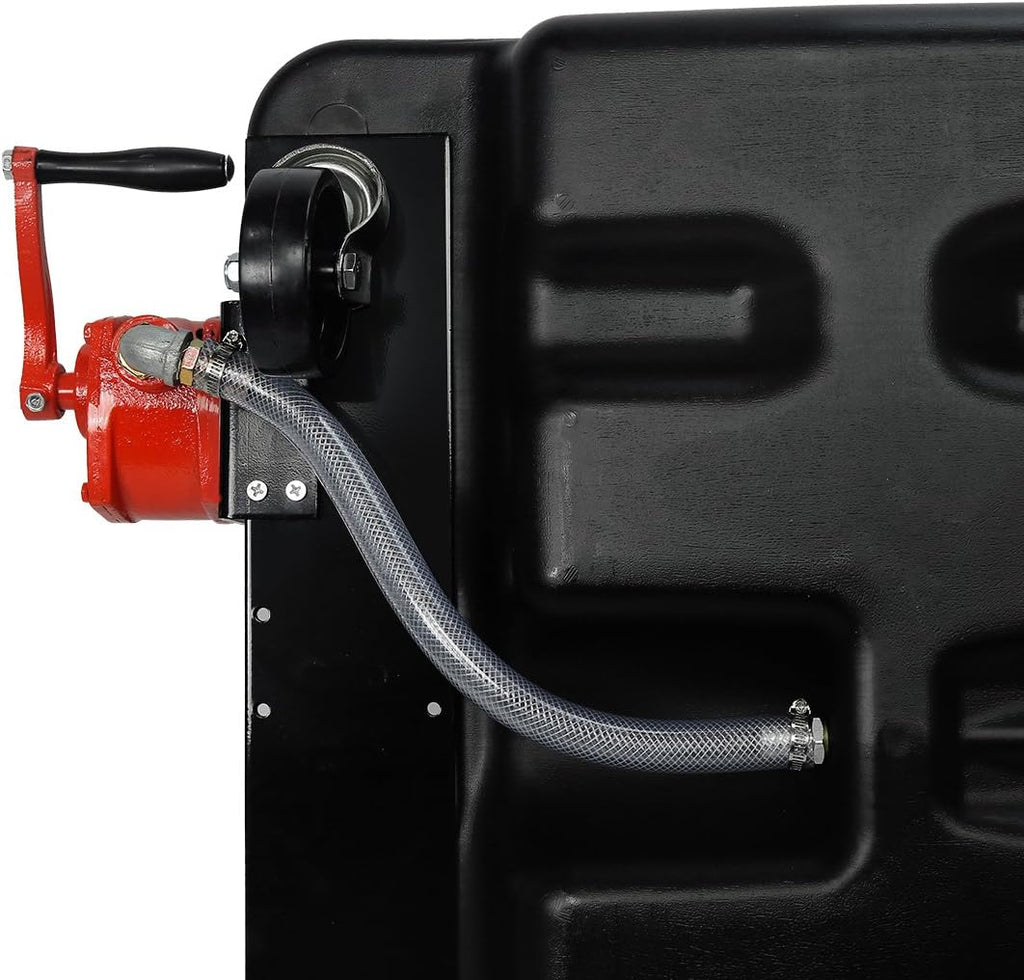 17 Gallon Low Profile Oil Drain Pan with Hose C80286