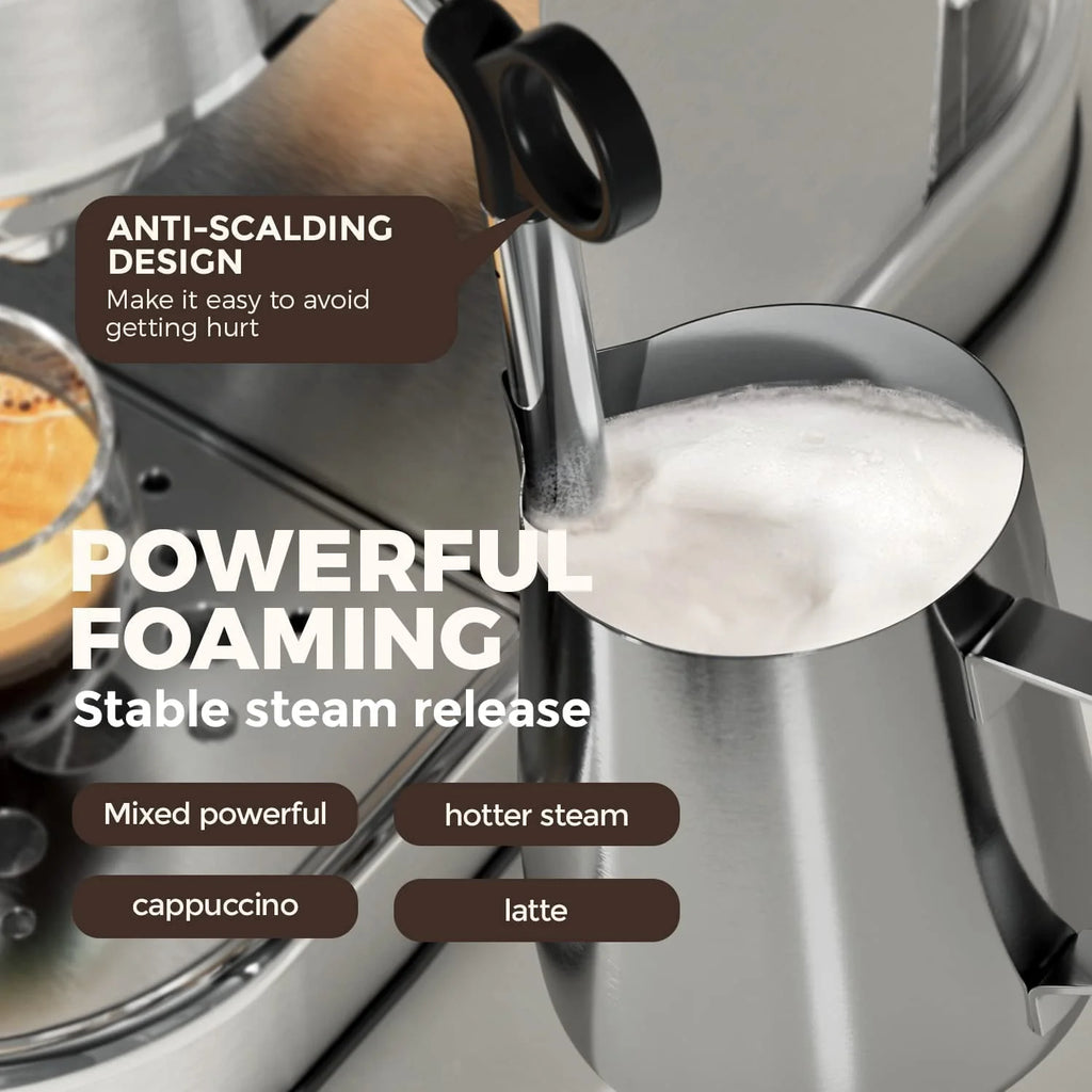 20 Bar Espresso Machine with Milk Frother A853