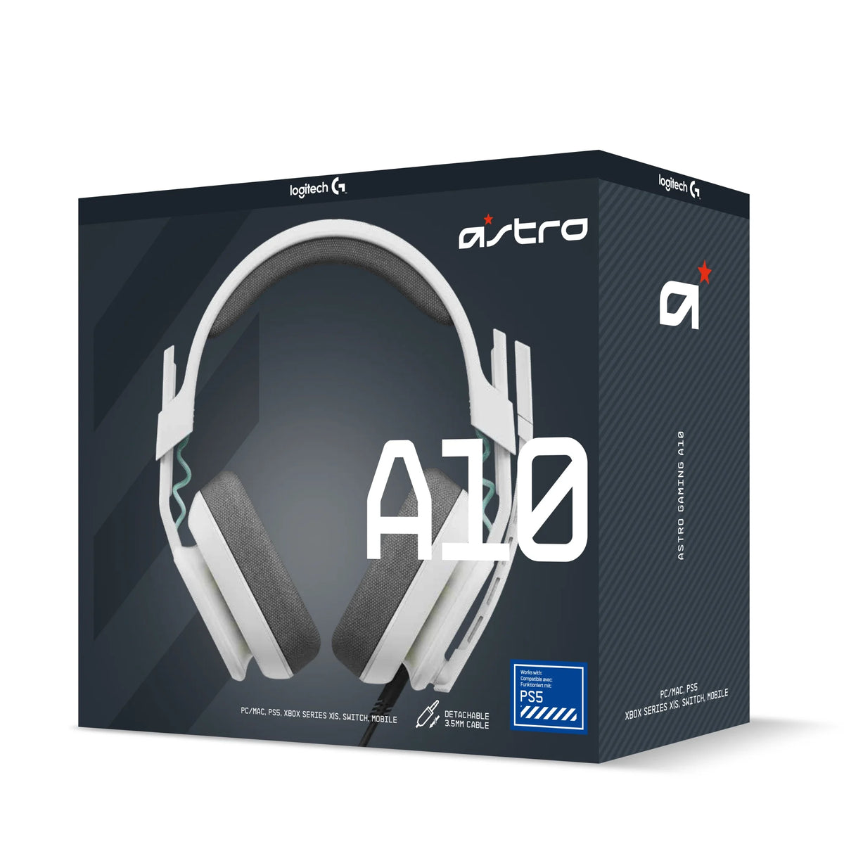 Wired Over-ear Gaming Headset with Flip-to-Mute Microphone B512970