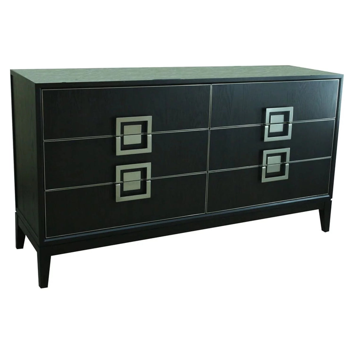 Espresso 6 Drawer Wood Dresser M912701