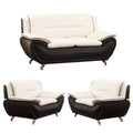 3 Piece Living Room Set with Loveseat and 2 Armchairs H261517