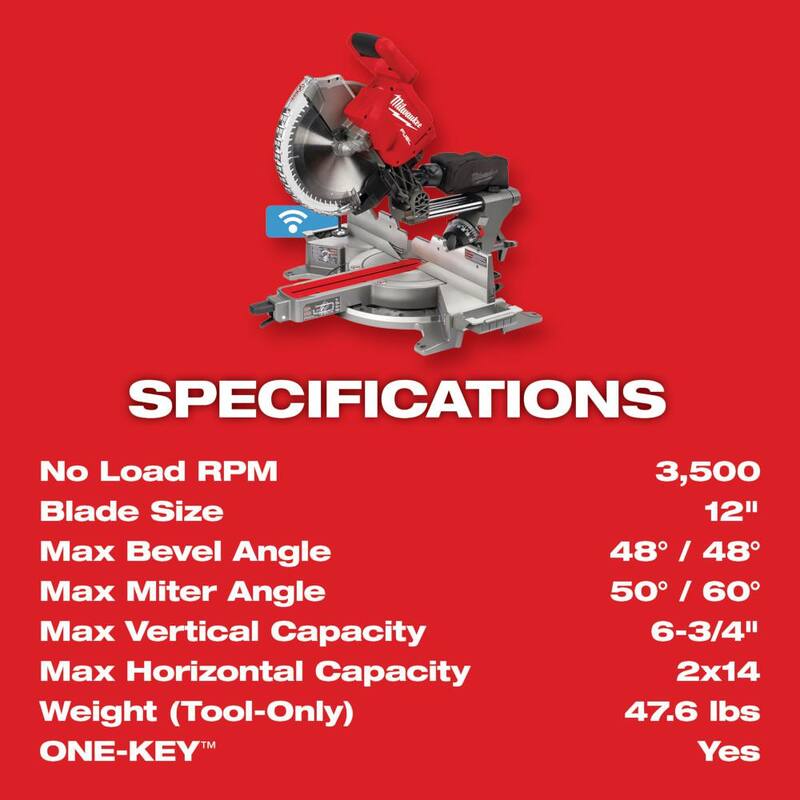 18V Lithium-Ion Brushless Cordless Dual Bevel Sliding Compound Miter Saw G14627
