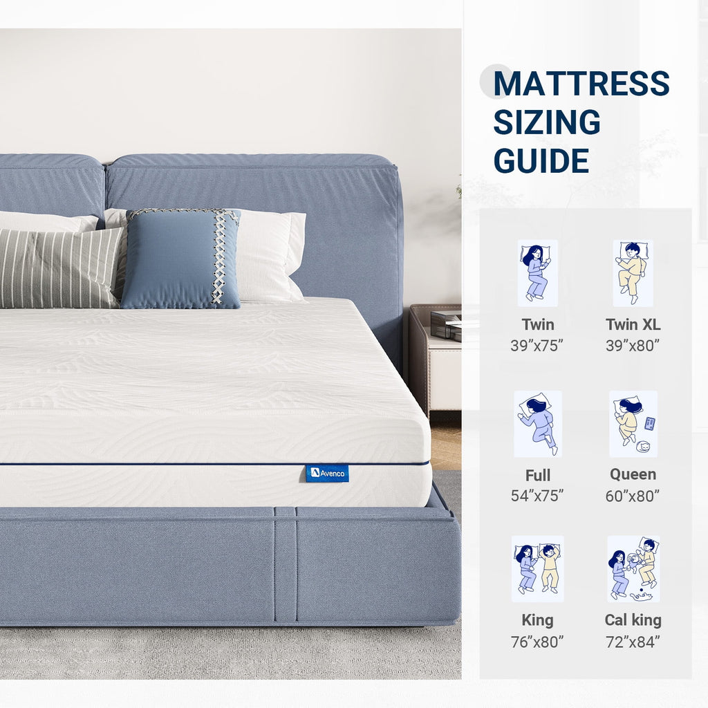 8 inch Gel Memory Foam Twin Size Mattress P313