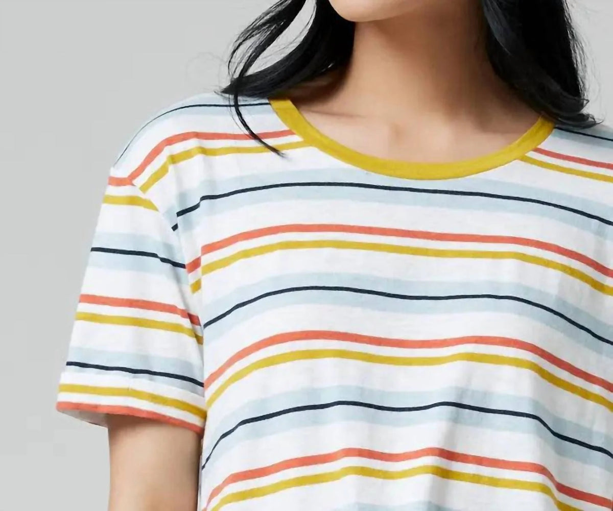 Stripe Tee Y4305