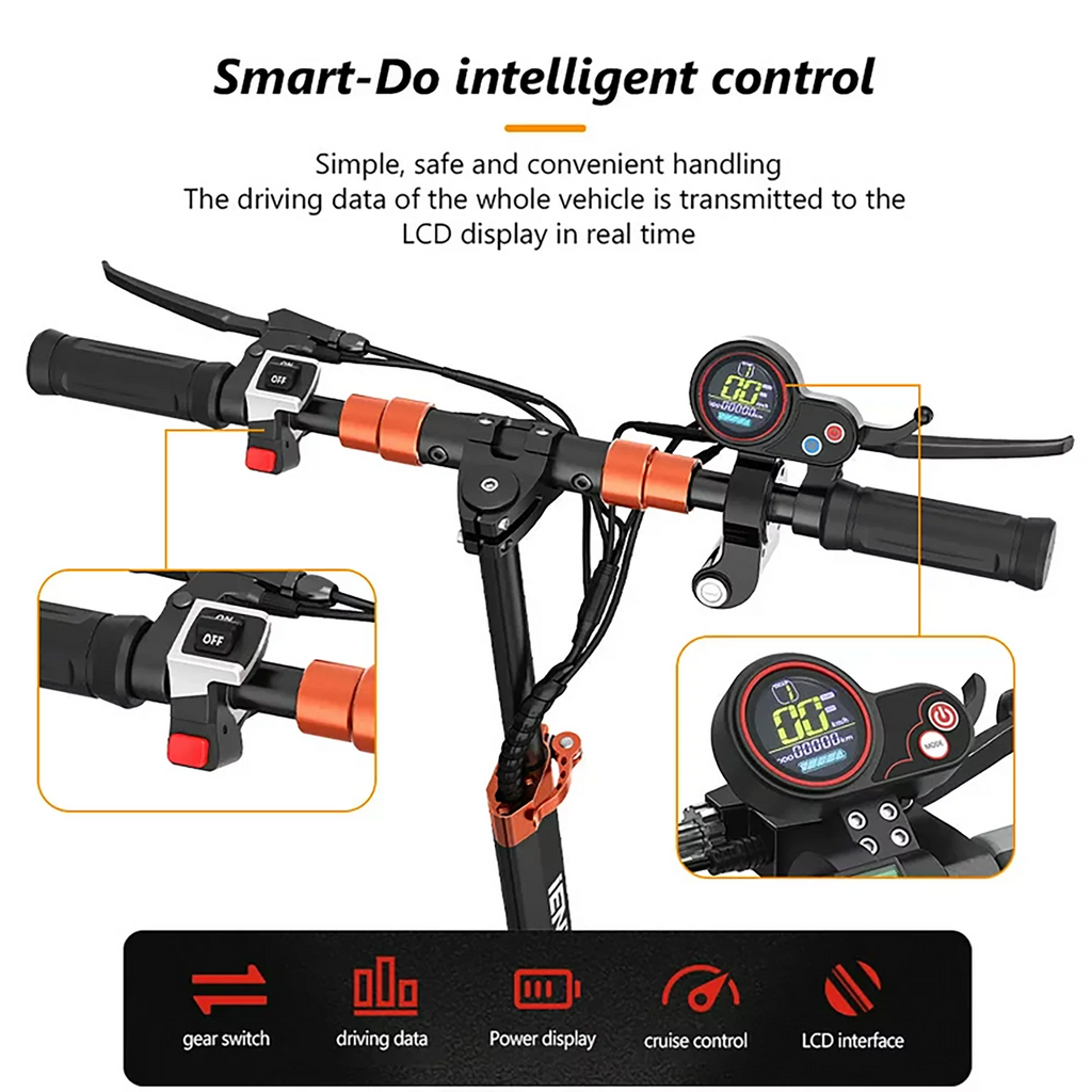 800W Folding Electric Scooter with Seat K71739