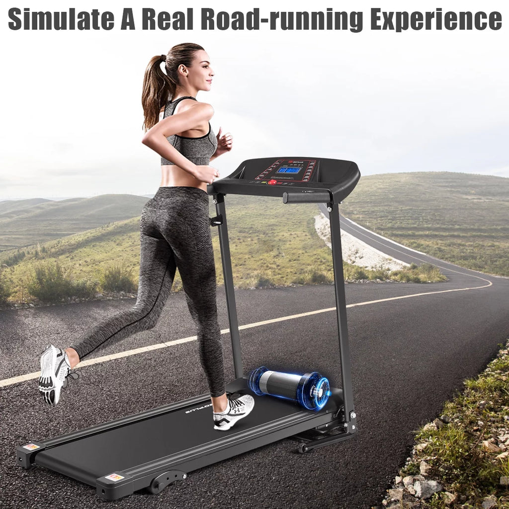 1.0HP Folding Electric Treadmill F8537