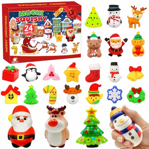 24 Days Mochi Squishy Toys Advent Calendar B190